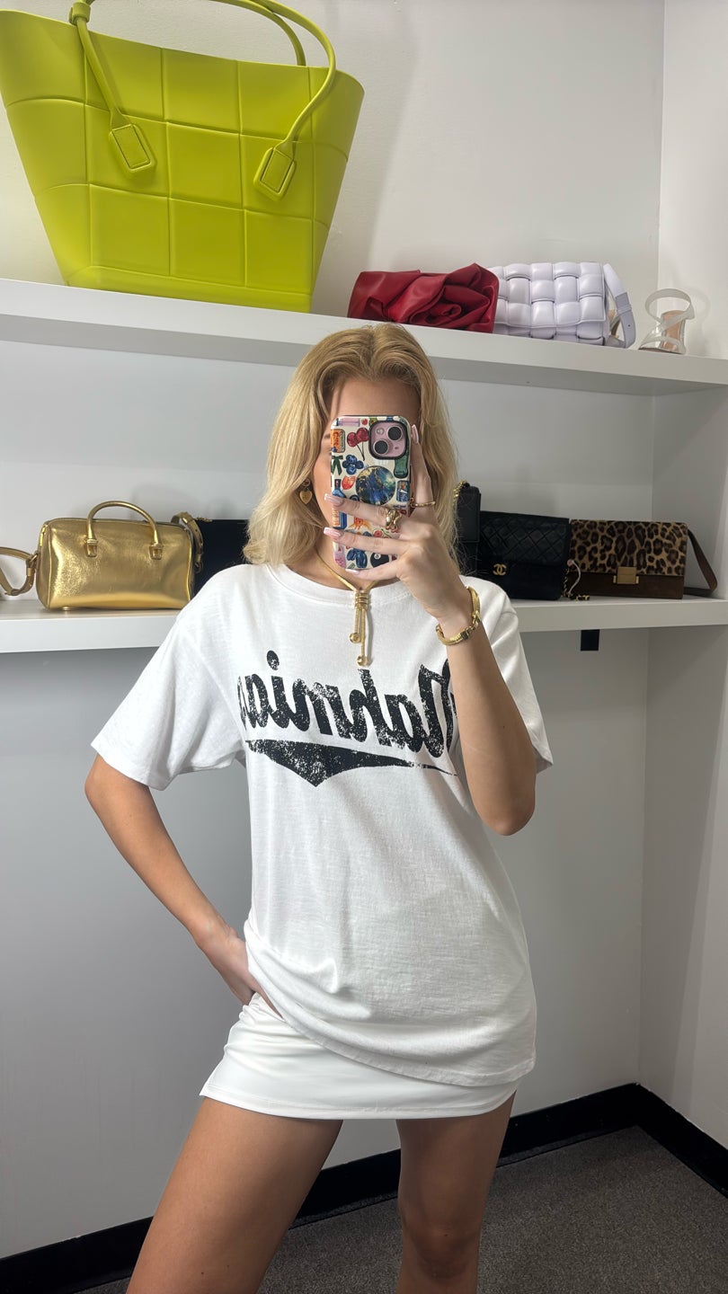 NAHMIAS White Logo Graphic Tee (433) — view 3