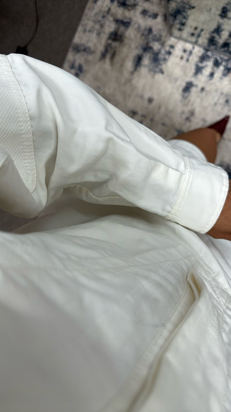 STELLA MCCARTNEY 🤩✨ Ivory Long Sleeve Short Dress (409) — view 4