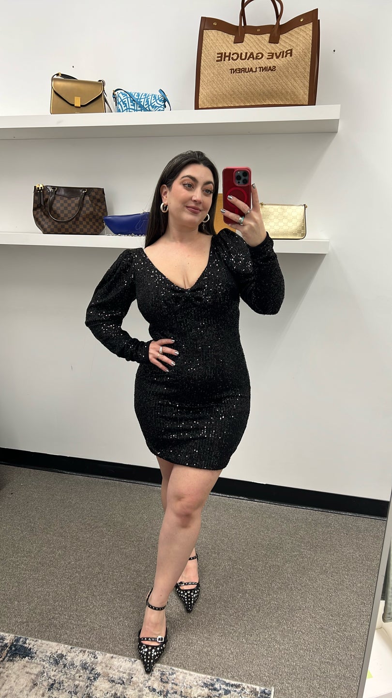 CAROLINE CONSTAS a comfortable sequin dress?! YES! — view 2