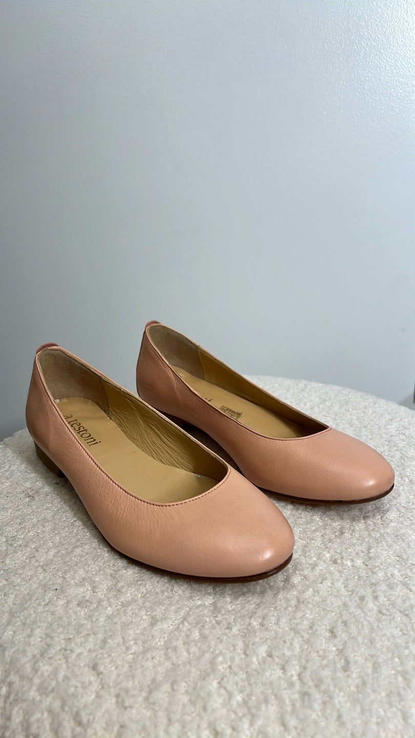 A.TESTONI π©° Pretty Pink Ballet Flats β view 2