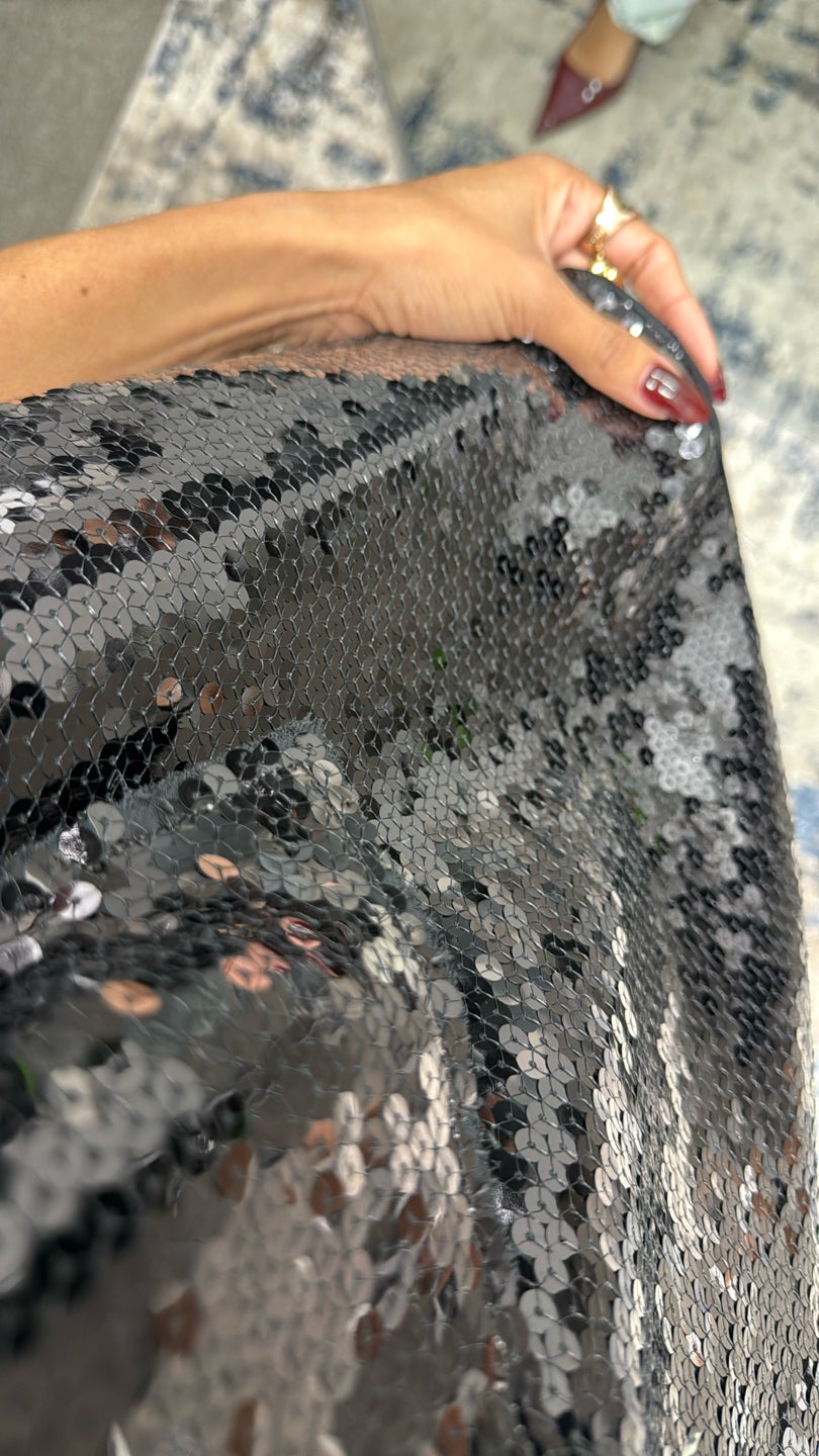 MARC JACOBS 🖤✨😎 Black Sequins Bow Top — view 5