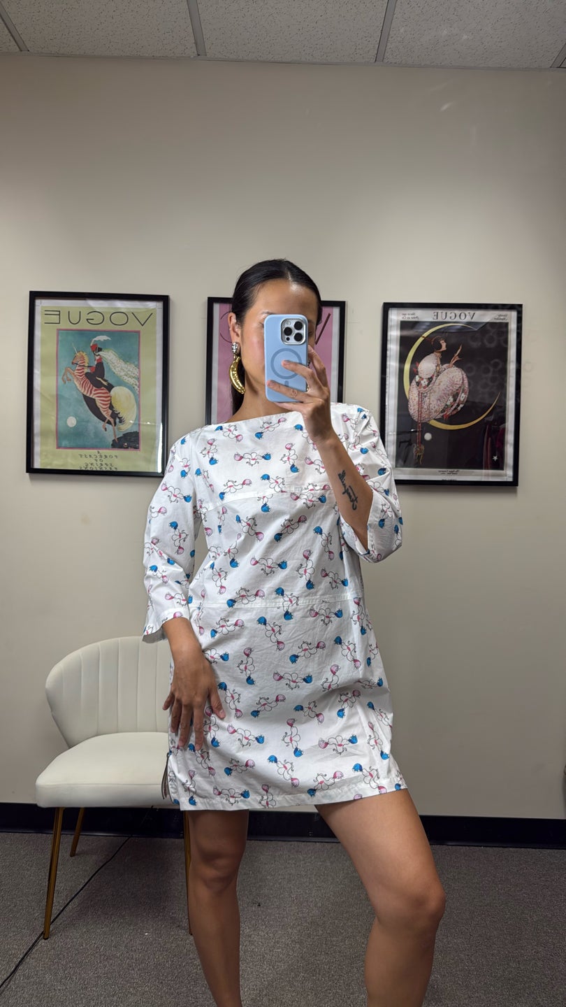 MARNI 🔥Summer white dress 🔥Floral graphic print (1050) — view 3