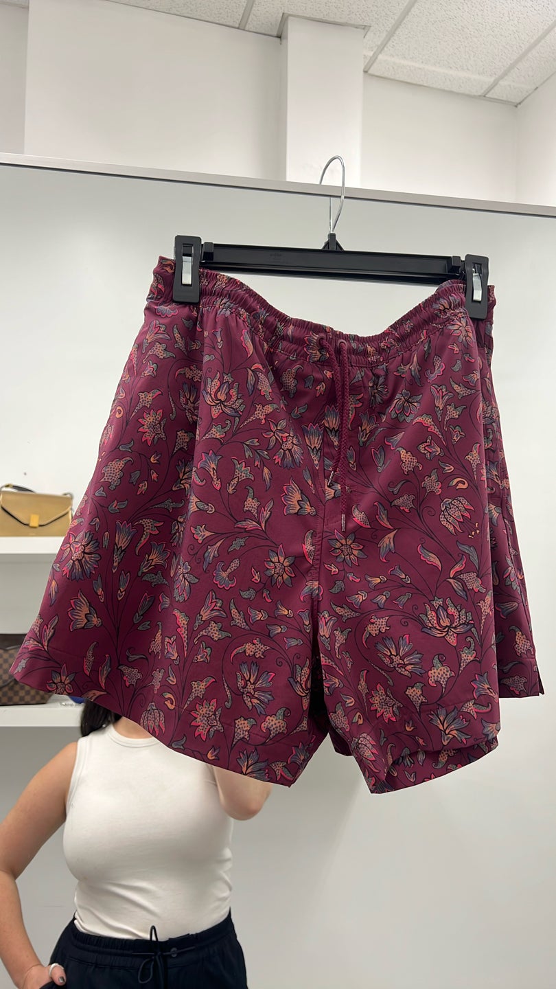 ZIMMERMANN Burgundy Patterned Swimshort (442)