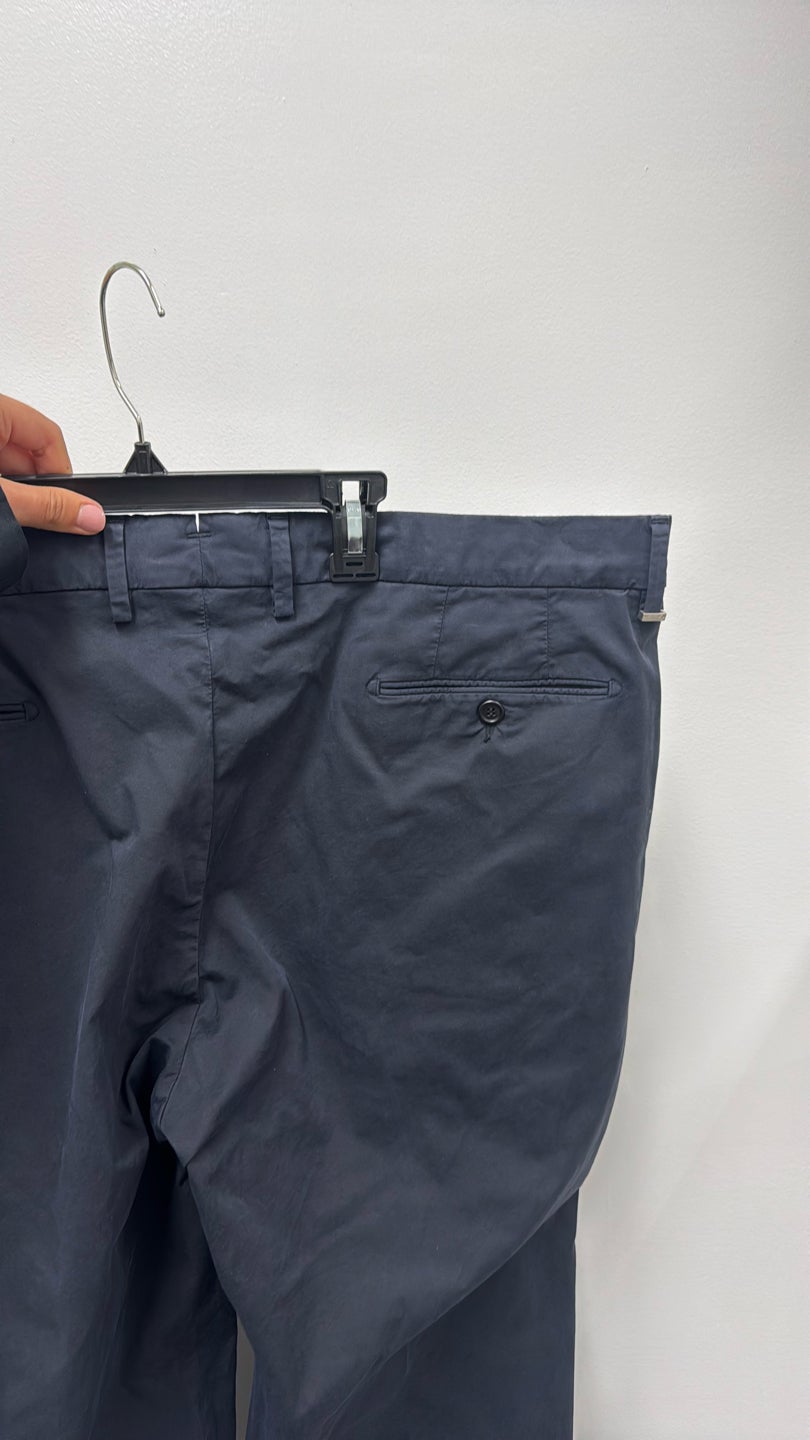 DUNHILL Navy mens pants (1046) — view 4